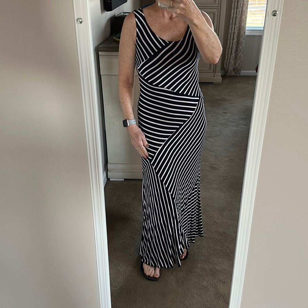 Apt 9 Striped Tank Maxi Dress